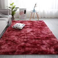 Soft Rectangle Fluffy Plush Rug Home Decoration Carpet