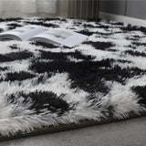 Soft Rectangle Fluffy Plush Rug Home Decoration Carpet