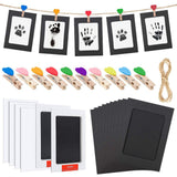 Baby Hand Foot Print Kits Wipe Safe Inkless