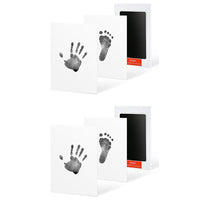 Baby Hand Foot Print Kits Wipe Safe Inkless