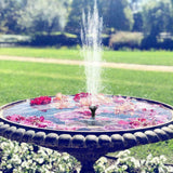 6LED Garden Solar Powered Fountain with LED Light