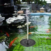 6LED Garden Solar Powered Fountain with LED Light