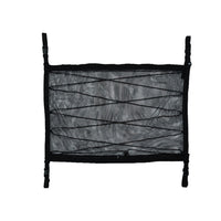 Double-Layer Car Roof Ceiling Net Storage Bag with Adjustable Strap Zipper