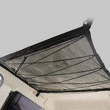 Double-Layer Car Roof Ceiling Net Storage Bag with Adjustable Strap Zipper