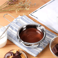 DIY Stainless Steel Double Boiler Pot for Melting Chocolate Candy Candle Making