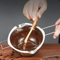 DIY Stainless Steel Double Boiler Pot for Melting Chocolate Candy Candle Making