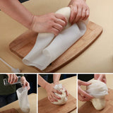 Silicone Kneading Dough Bag Flour-mixing Bag Preservation Bag Bread Making Baking 30 x 21cm