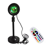 LED Vertical Moon Projector Lamp Remote Control Home Decor