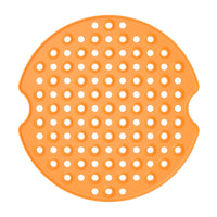 FDA Certified Silicone - Round Reusable Air Fryer Silicone Liners Air Fryer Mat 8inch Orange