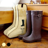 Portable Boots Storage Bag Dust-proof Protector Long Boots Short Boots Cover 30x11.5x45cm