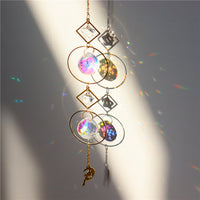 2Pcs Hanging Suncatcher Sun Catcher Rainbow Prism Window Home Decor