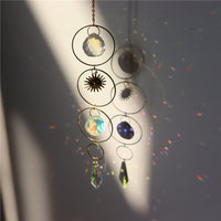 2Pcs Hanging Suncatcher Sun Catcher Rainbow Prism Window Home Decor