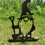 Gnomes Garden Art Garden Metal Garden Sculptures Statue Home Decor Lawn Ornament