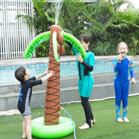 155cm Inflatable Palm Tree Spray Water Toy Kids Water Play Sprinkler