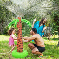 155cm Inflatable Palm Tree Spray Water Toy Kids Water Play Sprinkler