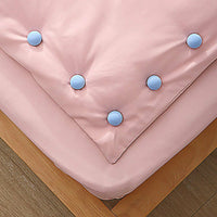 8Pcs Mushroom Duvet Cover Pins Bed Sheet Clip Blue