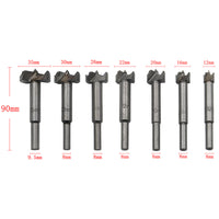 12-35mm Wood Forstner Bit Set Woodworking Hole Saw Cutter Drill Bit