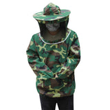 Beekeeping Protective Suit Protective Coat Hat Beekeeping Jacket Smock Camouflage