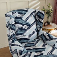 Wingback Chair Cover Stretch Armchair Wing Chair Slipcover Wing Back Chair Cover -Style 3