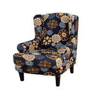 Wingback Chair Cover Stretch Armchair Wing Chair Slipcover Wing Back Chair Cover -Style 5