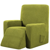 Stretch Recliner Cover Lift Reclining Recliner Chair Slip Cover Recliner Slipcover-Green