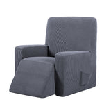 Stretch Recliner Cover Lift Reclining Recliner Chair Slip Cover Recliner Slipcover-Grey