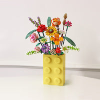 Flowers Bouquet Building Blocks Toys Set Bricks Toys Home Decor-Style 1