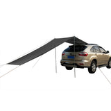 Car Awning Tent Sun Shelter Car Tailgate Shade Road Trip Camping Canopy Shade Black