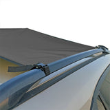 Car Awning Tent Sun Shelter Car Tailgate Shade Road Trip Camping Canopy Shade Black