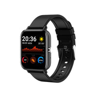 Smart Watch Health Tracker with Magnetic Charger Black