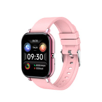 Smart Watch Health Tracker with Magnetic Charger Pink