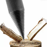 Firewood Drill Bit Wood Splitter Screw Splitting Cone Driver -XL