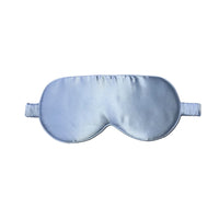 Pure Mulberry Silk Eye Mask Soft Padded Sleep Eye Mask Blue