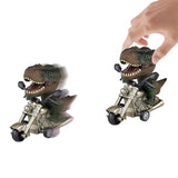 Dinosaur Toy Dinosaur Pull Back Car Toy Motorcycle Toys Brown