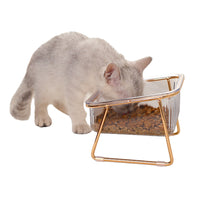 Pet Elevated Feeder Bowl Raised Stand Bowl Dog Cat Bowl Pet Food Water Bowl-Style 1