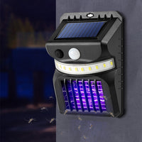 2 in 1 Motion Sensor Solar Light UV Mosquito Killer Lamp Wall Lamp Mosquito Zapper Trap