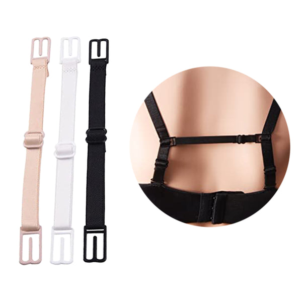 Set of 6Pcs Elastic Non Slip Bra Strap Clips Adjustable Bra Clips Bra Strap Holder