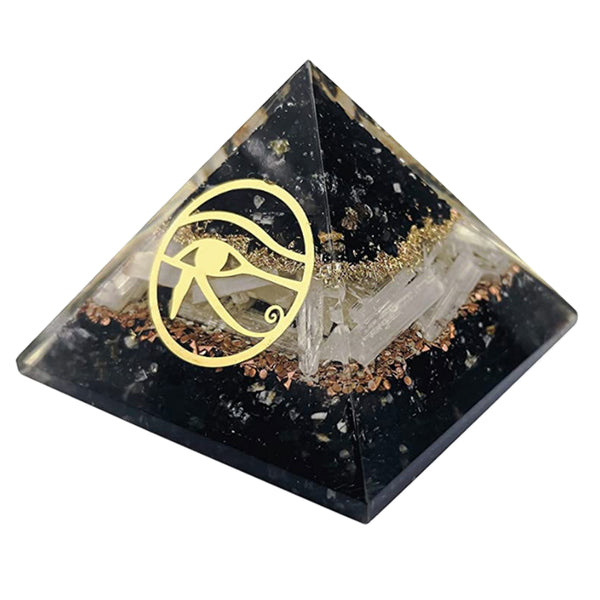 Orgonite Pyramid Chakra Energy Stone Orgone Pyramids Positive Energy Healing Black