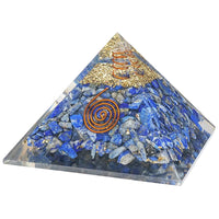 Orgonite Pyramid Chakra Energy Stone Orgone Pyramids Positive Energy Healing Blue