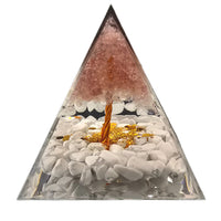 Orgonite Pyramid Chakra Energy Stone Orgone Pyramids Positive Energy Ornament-Style 3