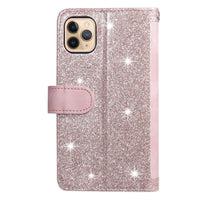 PU Leather Wallet Phone Case for iPhone 13 Mini Pink