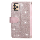 PU Leather Wallet Phone Case for iPhone 13 Mini Pink