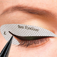 24 Sheet Eyeliner Eyeshadow Stencils