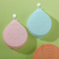 Silicone Round Baking Trays Air Fryer Liners-Light Blue and Pink