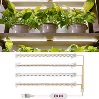 LED Grow Light Strip Bar Full Spectrum LED Grow Tube-4 Tubes