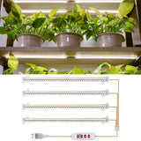 LED Grow Light Strip Bar Full Spectrum LED Grow Tube-4 Tubes