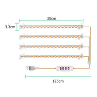 LED Grow Light Strip Bar Full Spectrum LED Grow Tube-4 Tubes