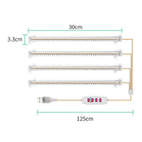 LED Grow Light Strip Bar Full Spectrum LED Grow Tube-4 Tubes