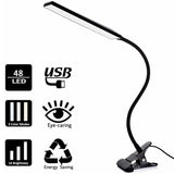 Adjustable Clip On LED Desk Lamp Reading Lamp Study Table Light