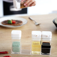 4-Piece Set Kitchen Seasoning Box Spice Jars